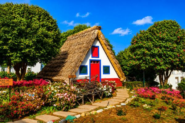 Santana, famous for its traditional triangular houses